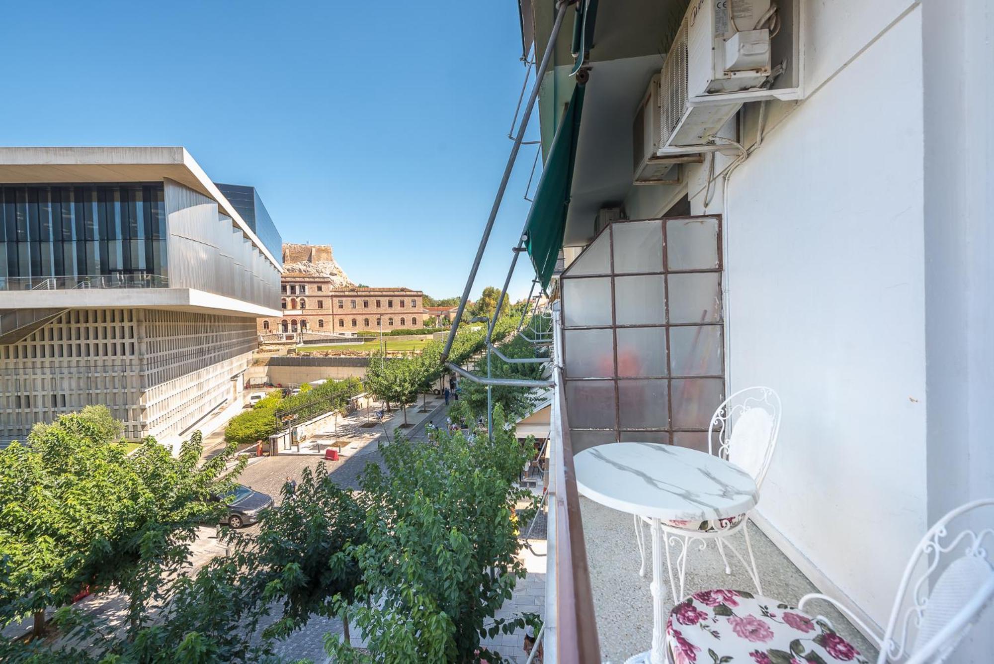 Athenean Classic Apartment At Acropolis Museum & Metro Luaran gambar