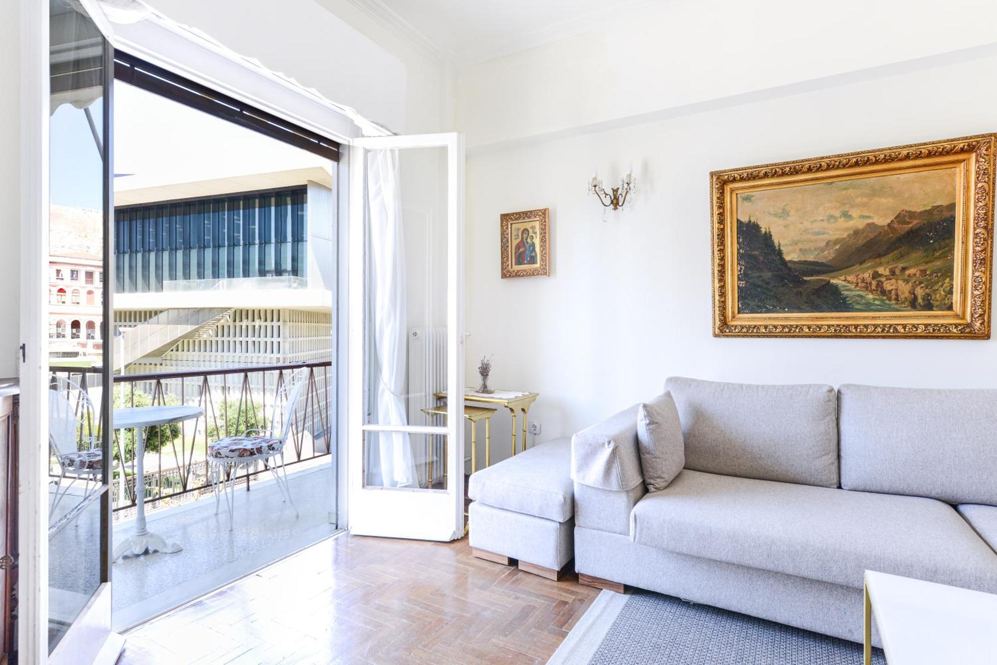 Athenean Classic Apartment At Acropolis Museum & Metro Luaran gambar