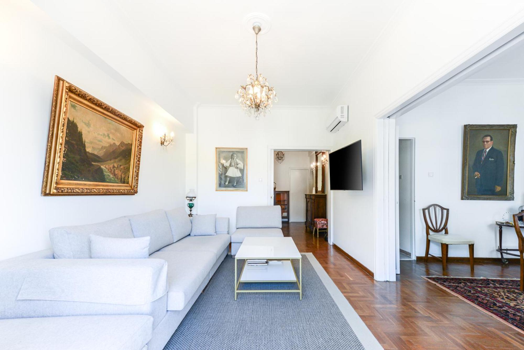 Athenean Classic Apartment At Acropolis Museum & Metro Luaran gambar