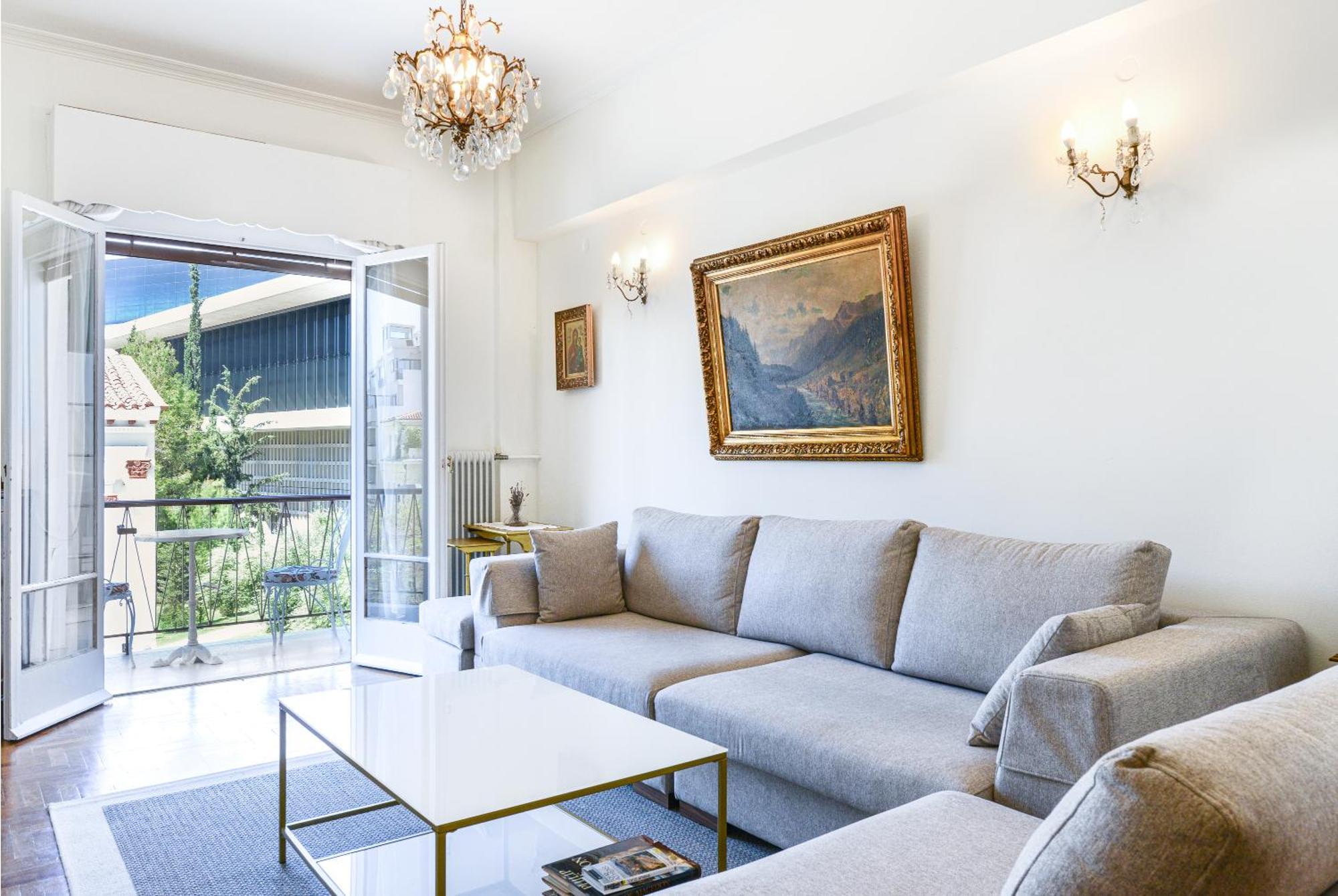 Athenean Classic Apartment At Acropolis Museum & Metro Luaran gambar